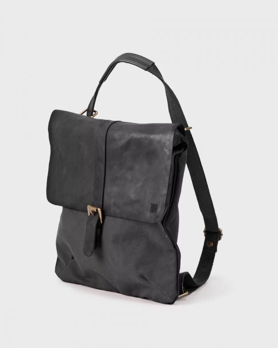 BIBA Backpack Whitney Buckle Black Clearance