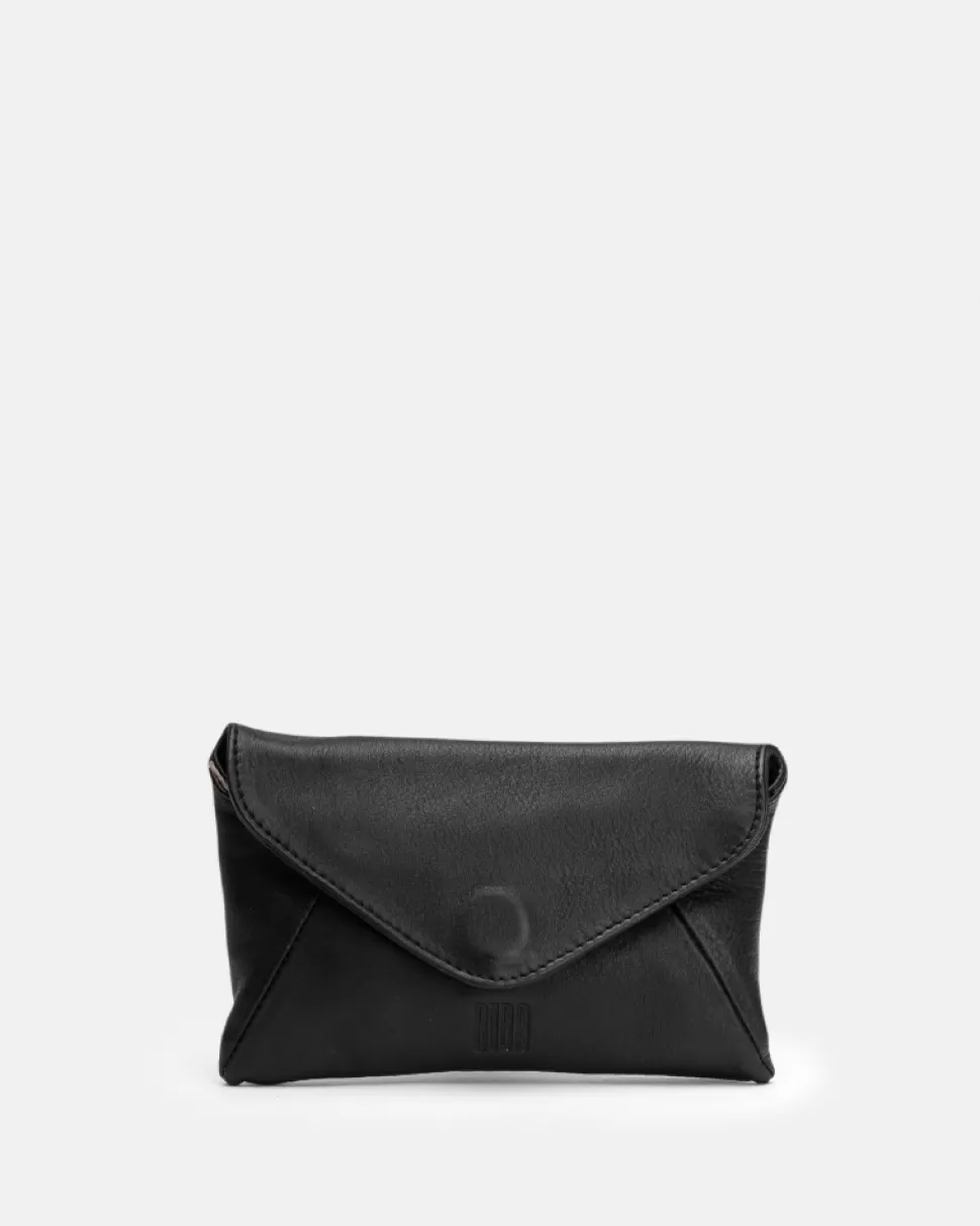 BIBA Leather Pencil Case Luxury Black Hot