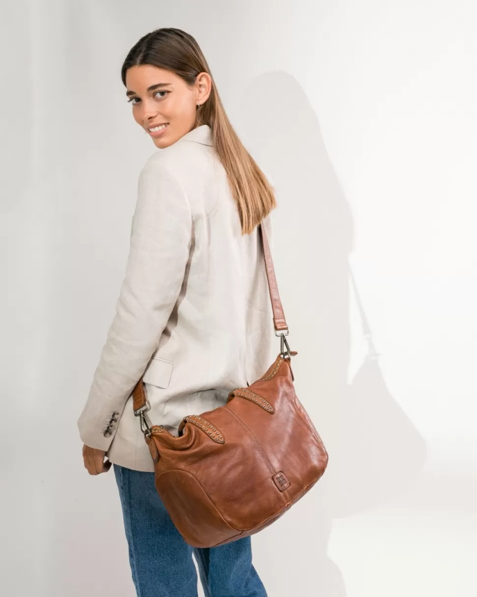 BIBA Leather Shoulder Bag Eugene Tan Online